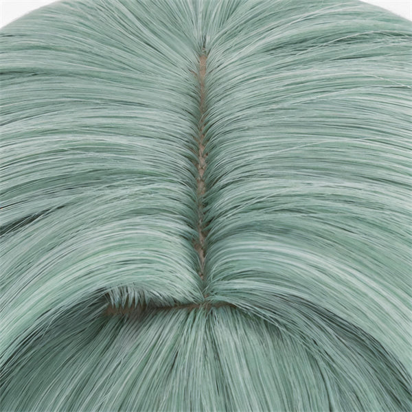 Phrolova Wuthering Waves Cosplay Wig Mint Green Pink Braided